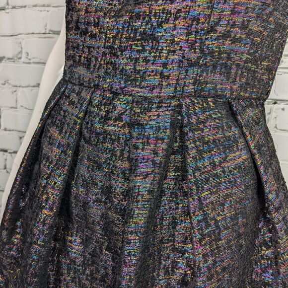 Mink Pink Y2k dress, Twee style dress Retro inspired metallic size small. - Picture 3 of 9